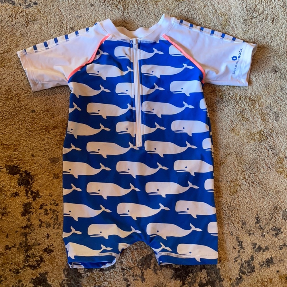 12-24 month Snapper Rock swimsuit.